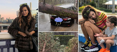 Николина Пишек сподели хорор сцени од нејзиниот двор и соседство, среде невремето во Хрватска