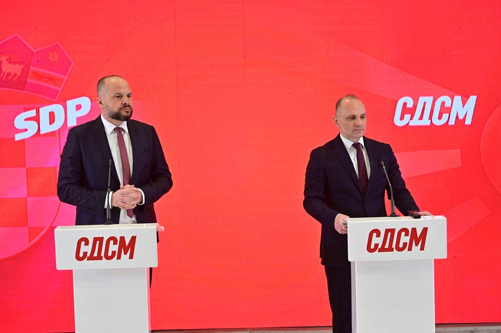 Социјалдемократите на Македонија и на Хрватска договорија соработка меѓу општините каде што се на власт