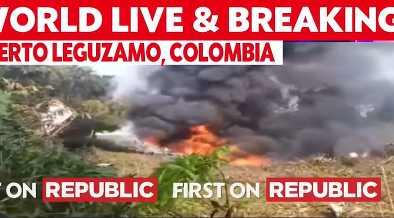 Се урна авион во Колумбија