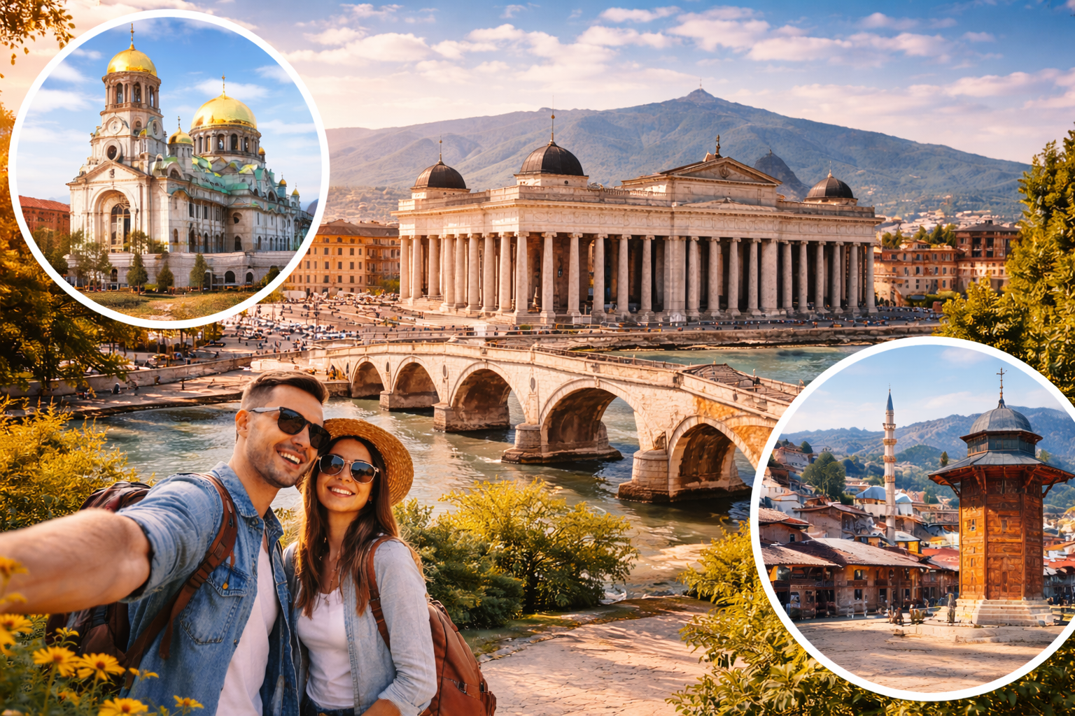 Скопје на листата во ТОП 3 европски градови за викенд тури каде може да се ужива за малку пари