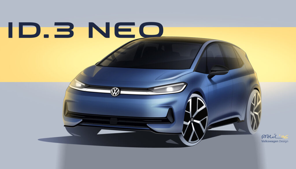 ID.3 Neo доаѓа во април: Volkswagen откри што носи наследникот на ID.3