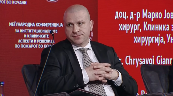 Д-Р ЈОВИЌ: Србија прими 30 пациенти по пожарот во Кочани, 17 беа лекувани во Клиниката за пластична хирургија и за наша среќа сите преживеаја