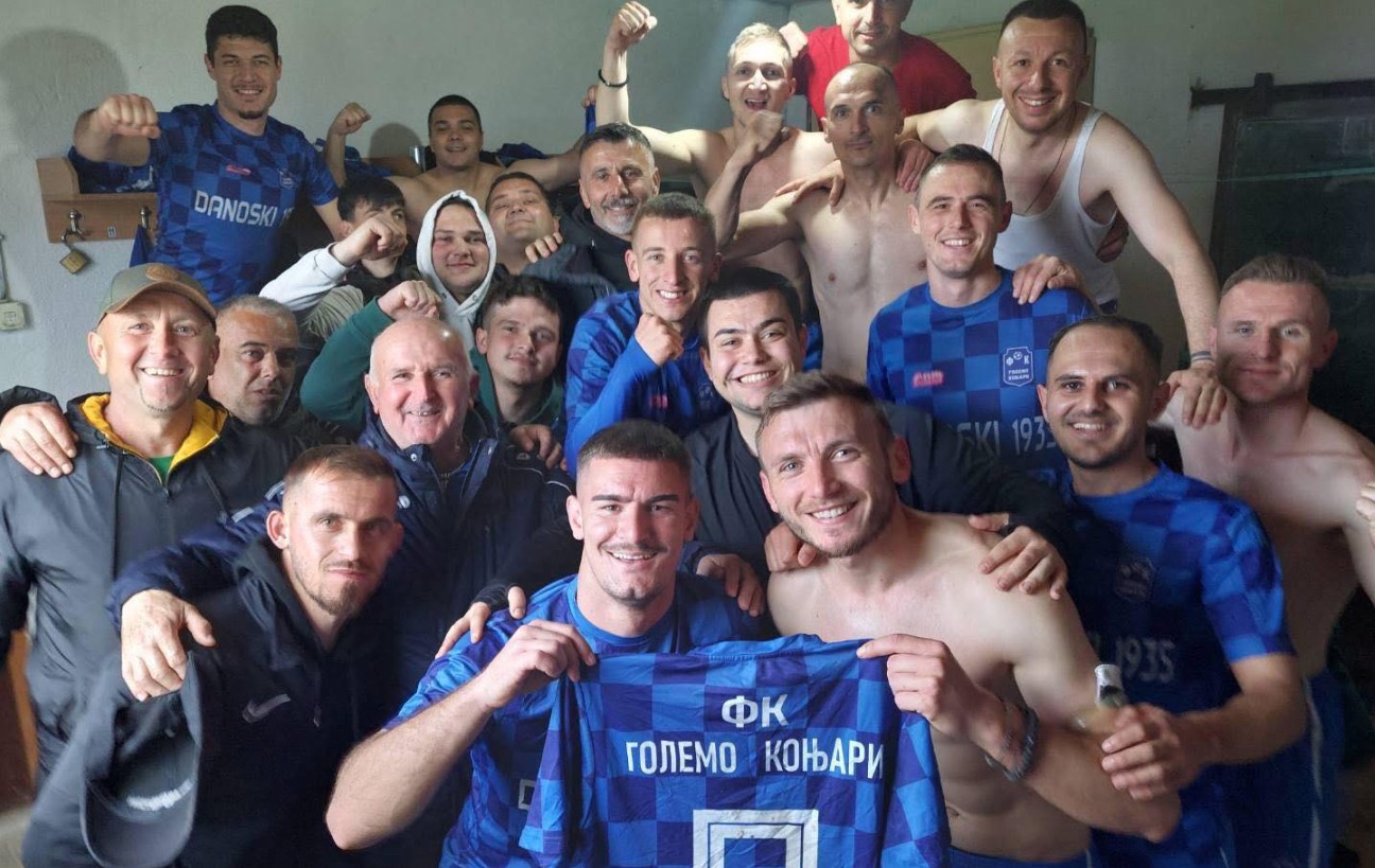 По пет месеци Големо Коњари се израдува на победа