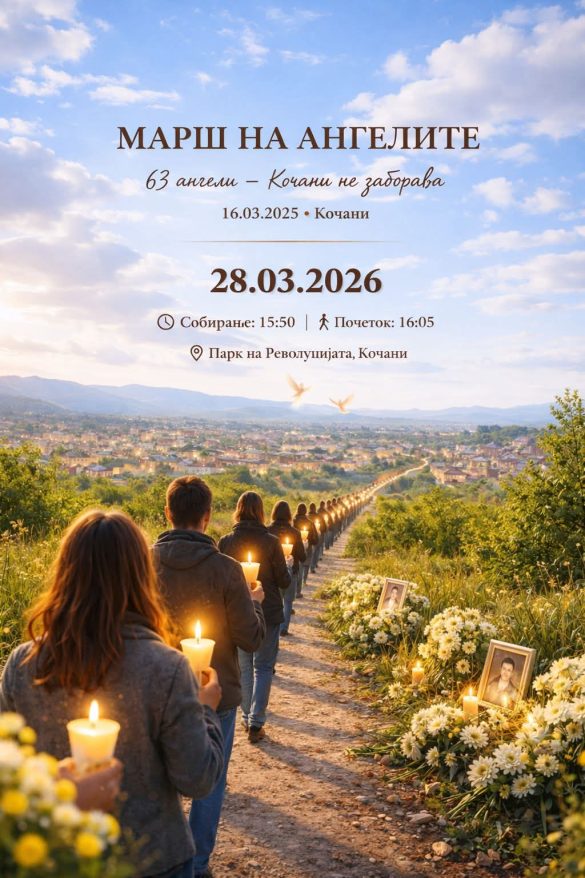 Родителите на загинатите деца во „Пулс“ повикуваат на 39-ти “Марш на ангелите”: Додека светот го поместува часовниот, за нас времето стои