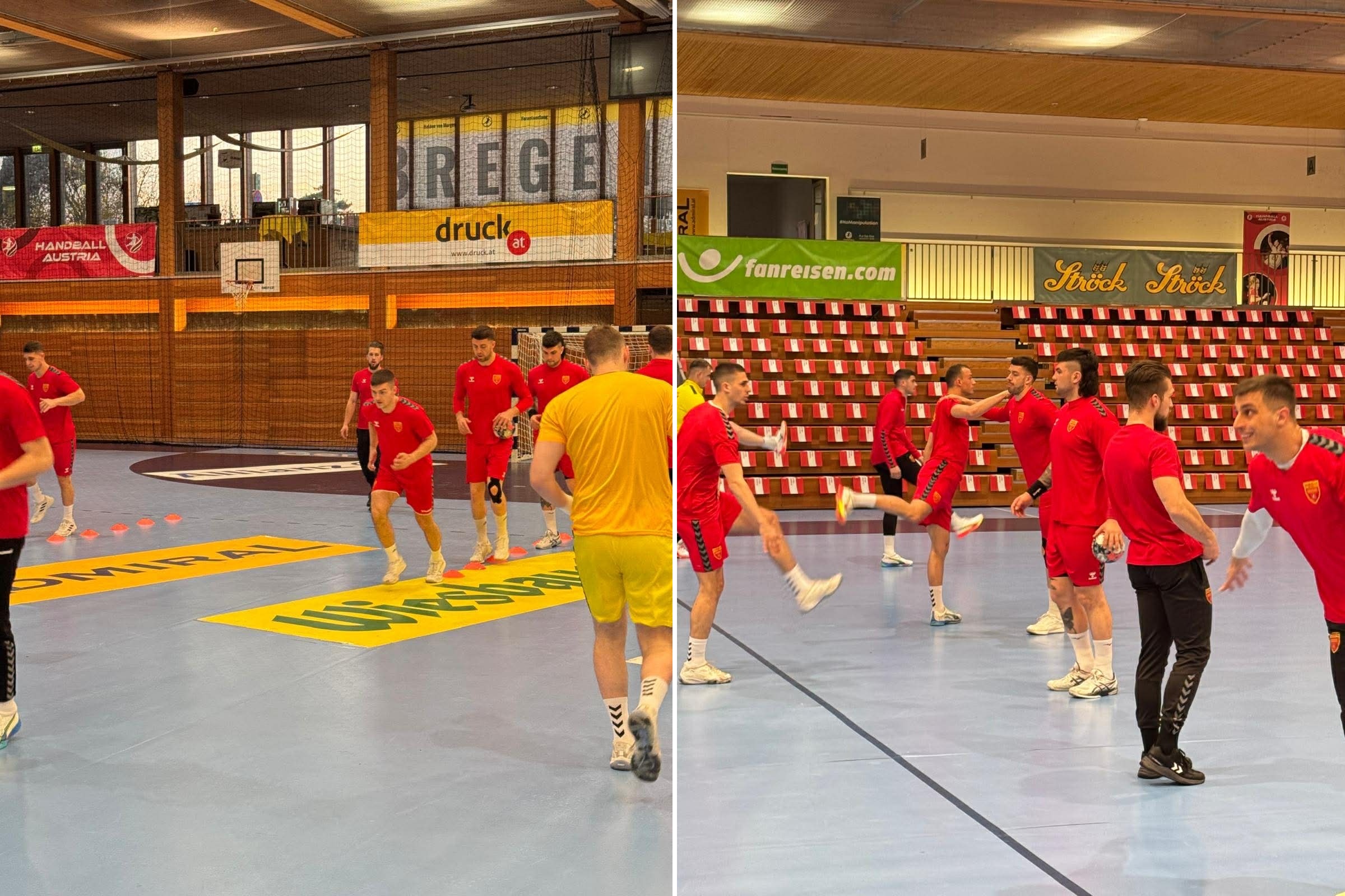 Сениорите тренираа во Брегенц – спремни за пресметката со Австрија