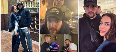 Богдана Ражнатовиќ во бунда од 5.000€ во Русија - Со децата кај сопругот, кој ја напушти Србија пред 4 месеци