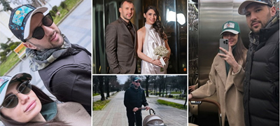 „Прва пролетна прошетка“ –  Дејан Манасков и сопругата со новородениот син уживаат во Битола