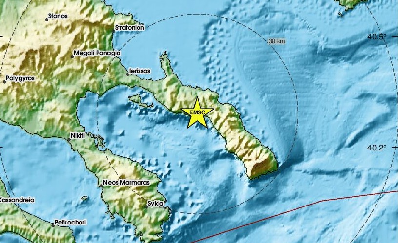 Силен земјотрес на третиот крак во Грција, почувствуван и во Македонија