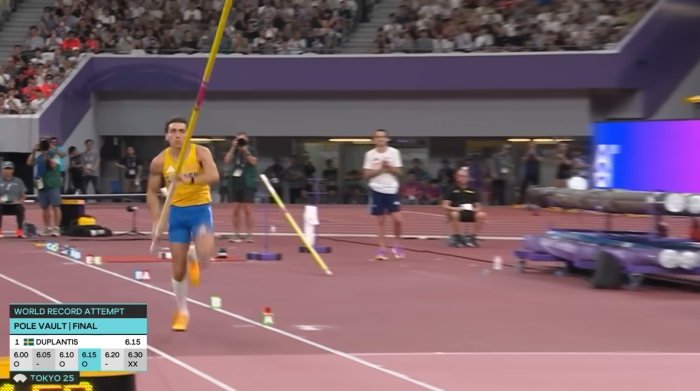 Четврто злато за Дуплантис со нов рекорд на СП