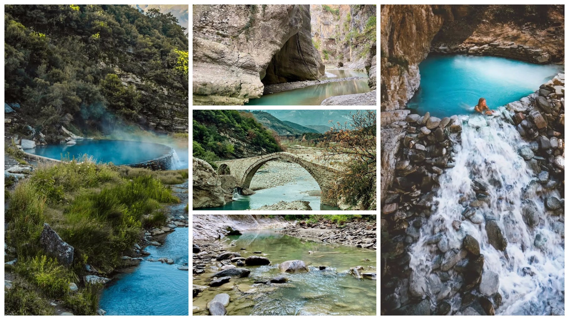 На 300km од Скопје се наоѓа бесплатен спа-центар: Извори со топли води и кањон ги воодушевуваат посетителите на Албанија