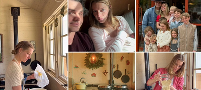 Градска девојка пронајде среќа во животот на село – живее на фарма со сопругот, се породи со 9-тото дете