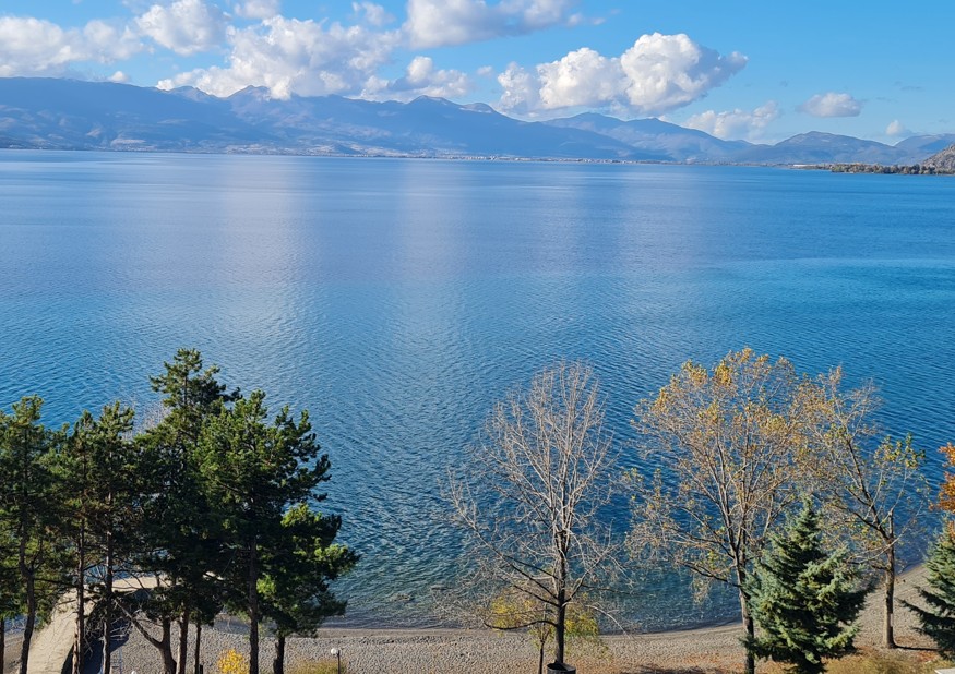 Нивото на водата во Охридското Езеро над месечниот просек