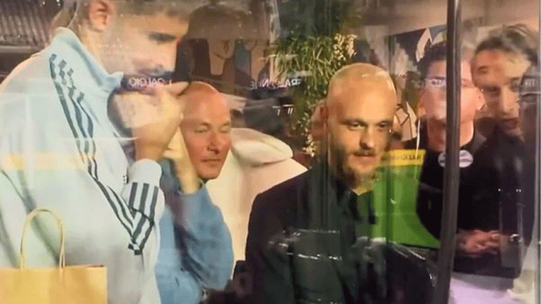 Димарко му се извинил на Џеко за провокативната прослава (Видео)