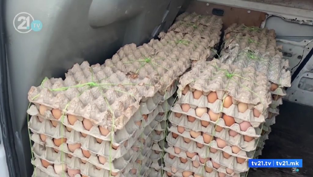 Над 40 тони необележени јајца од Србија уништени на Дрисла