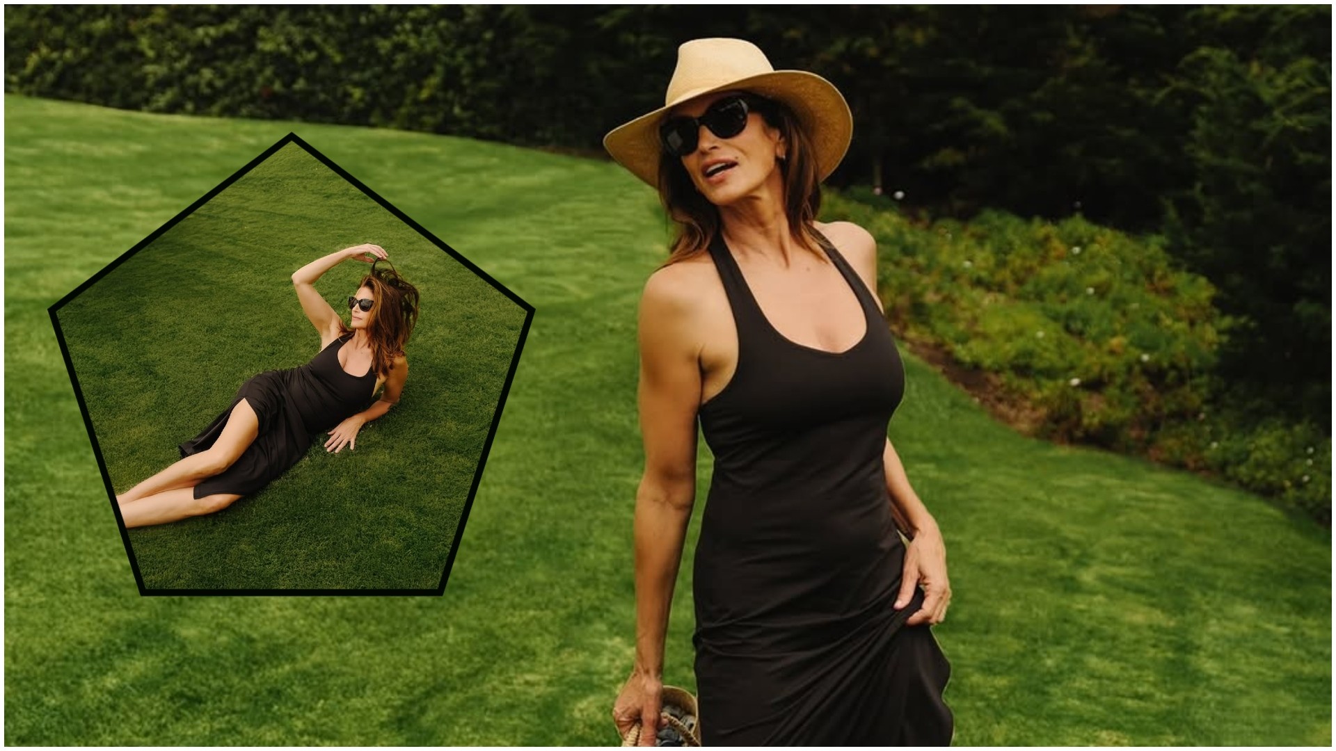 Дали и вие поминувате два и пол часа подготвувајќи се за денот? Познатата манекенка оди боса по трева, чита Библија, лежи во џакузи, а потоа скока на трамболина