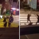 Тепачка меѓу навивачи во Хрватска – се користеа и палки (Видео)