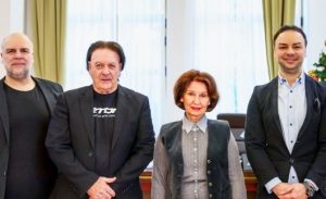 Семејството Тавитјан на прием кај претседателката – иницијатива за зачувување на македонскиот ритам во светски рамки