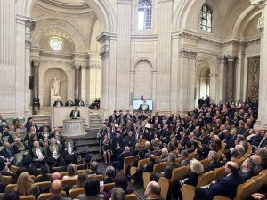 Вселенскиот Патријарх Вартоломеј примен во Француската академија за морални и политички науки