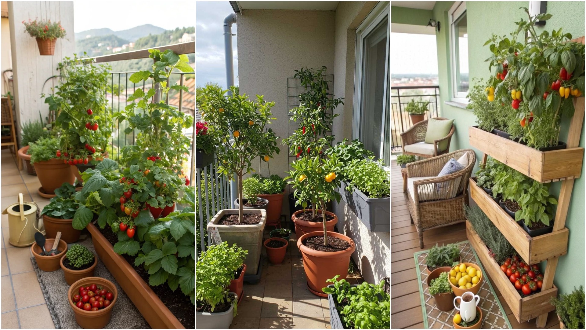 Јагоди, краставици, шери домати: Што друго може да одгледувате на вашата тераса?