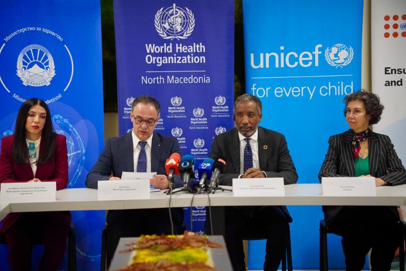 Стапката на неонатална смртност во Македонија намалена за 87 проценти, соопшти министерот за здравство Азир Алиу