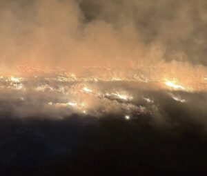 Опожарени дваесетина хектари нискостеблеста шума и сува трева во Макреш, Старо Нагоричане