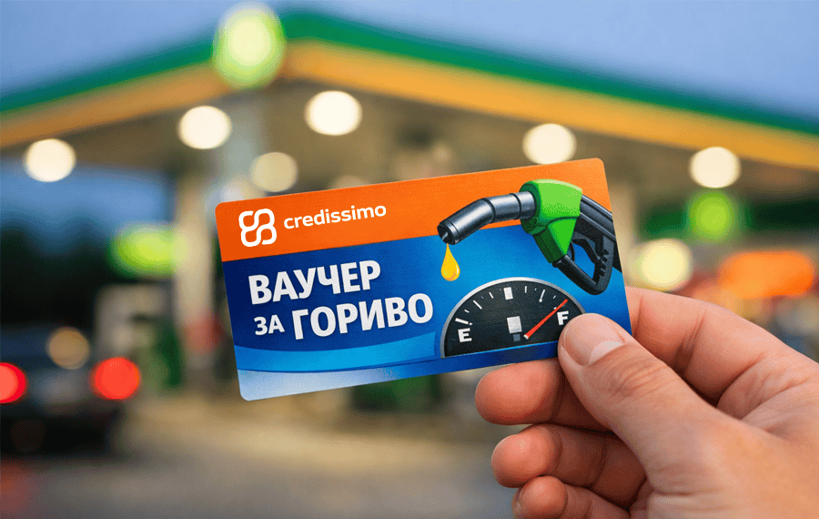 Credissimo подарува ваучери за гориво