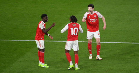 Голем удар за Арсенал пред клучните битки во сезоната