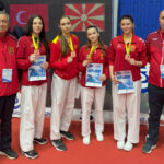 Бронзен медал за женскиот карате-тим на Македонија