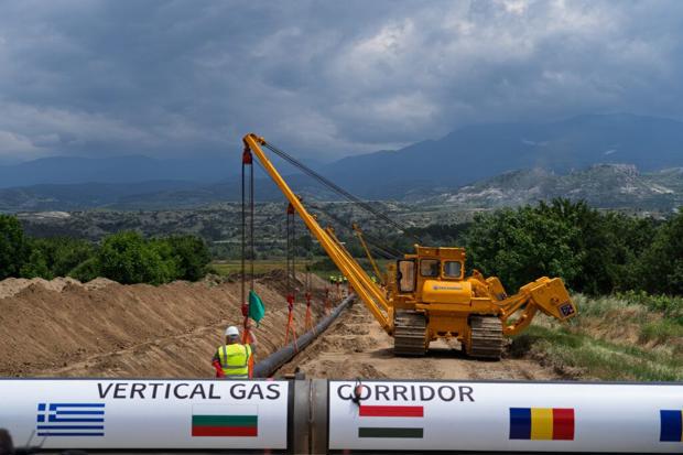 Бугарија во завршна фаза од изградбата на Вертикалниот гасен коридор