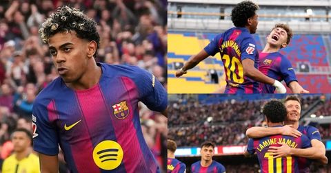 Ламин пред Меси: Тинејџерот најмлад хет-трик стрелец во историјата на Барса!