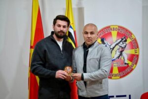 Иван Крстевски најдобар тренер за 2025 година во таеквондо