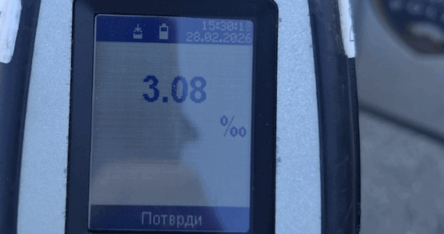 Кумановец лишен од слобода – управувал возило со 3,08 промили алкохол во крвта