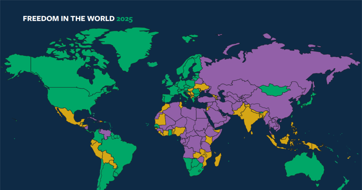 Фридом Хаус: Дваесет години по ред пад на слободите низ целиот свет