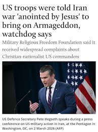 Американски војници алармираат: командири ја претставуваат војната со Иран како дел од „Божјиот план“