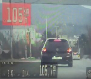 21-годишник возел 105 километри на час на булевар во Штип