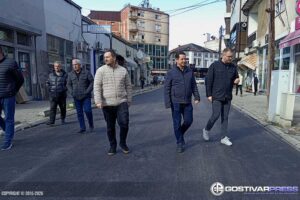 Реконструирана улицата „Борче Јовановски“ во Гостивар, Лимани најави продолжување на работите на бул. „Браќа Ѓиноски“ од следната недела