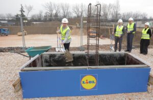 Продолжува инвестицискиот циклус на Lidl во Скопје: Почна изградбата на маркет во Гази Баба