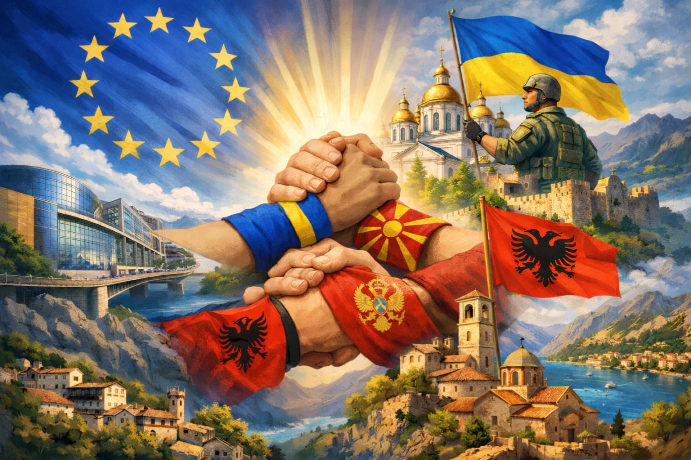 Европските лидери немаат план за брз прием на Украина и земјите од Западен Балкан во втората лига на ЕУ