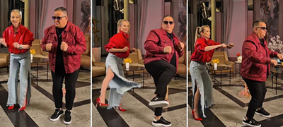 Позитива на денот: Снеже Велков, во совршен аутфит, со ТикТок танц со Цаки од „Кисми“ на негова песна