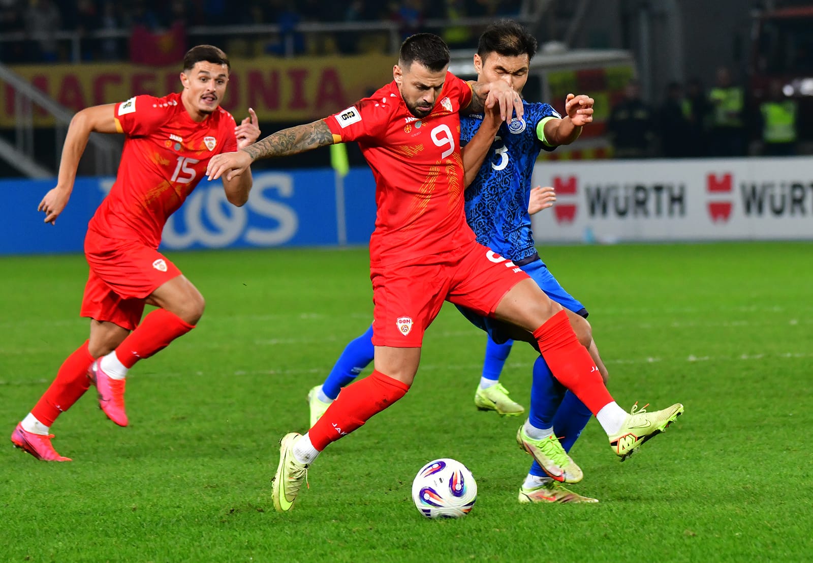 Германски судии делегирани за натпреварот меѓу Данска и Македонија