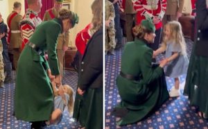 (ВИДЕО) Девојче скокнало на Кејт Мидлтон, многумина биле изненадени од она што ѝ го кажала принцезата