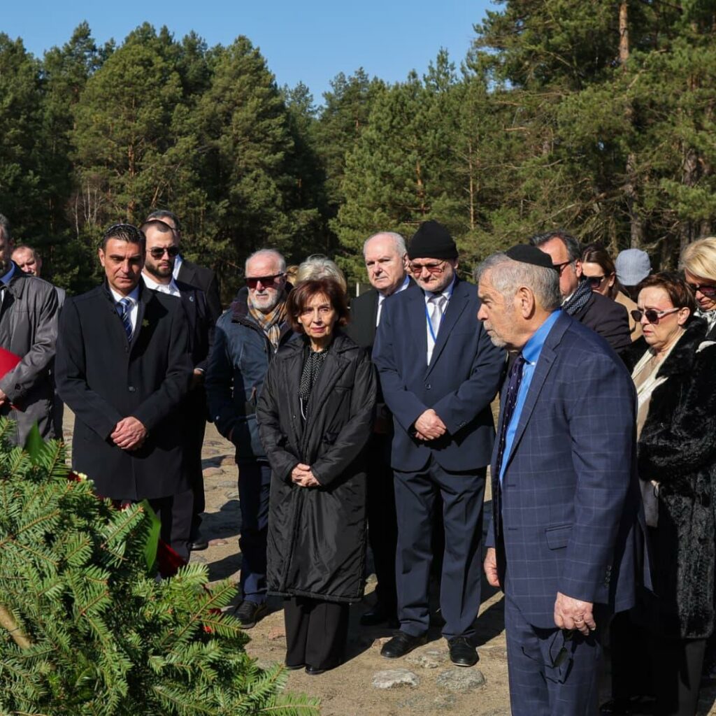 Сиљановска во Треблинка им оддаде почит на убиените македонски Евреи