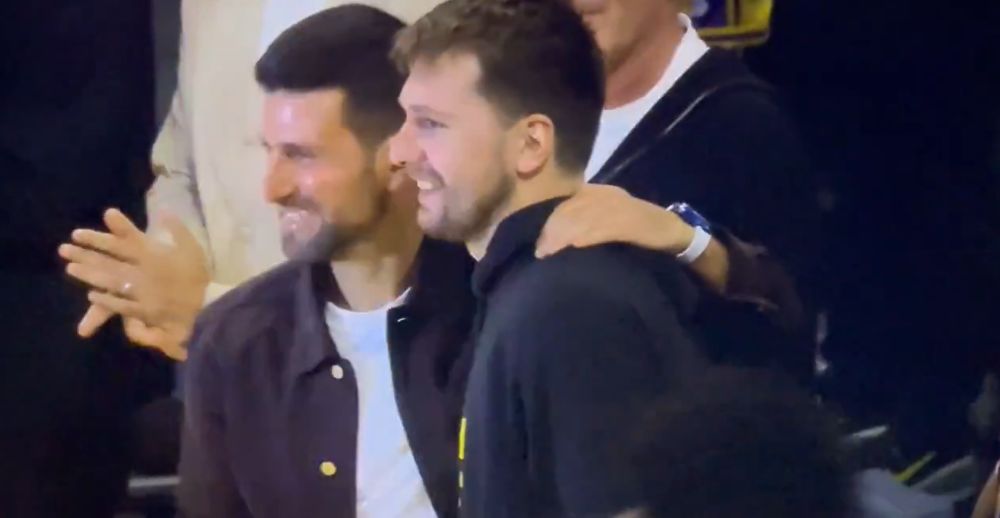 Дончиќ имаше важен гостин – Новак Ѓоковиќ! (ВИДЕО)