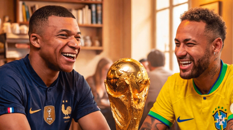 Мбапе: Не можам да го замислам Светското првенство без Нејмар