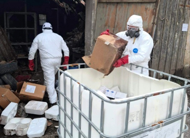 (ФОТО) Отстранети се 10 тони хемиски отпад во рамките на ИЈЗ што можеле да предизвикаат хаварија