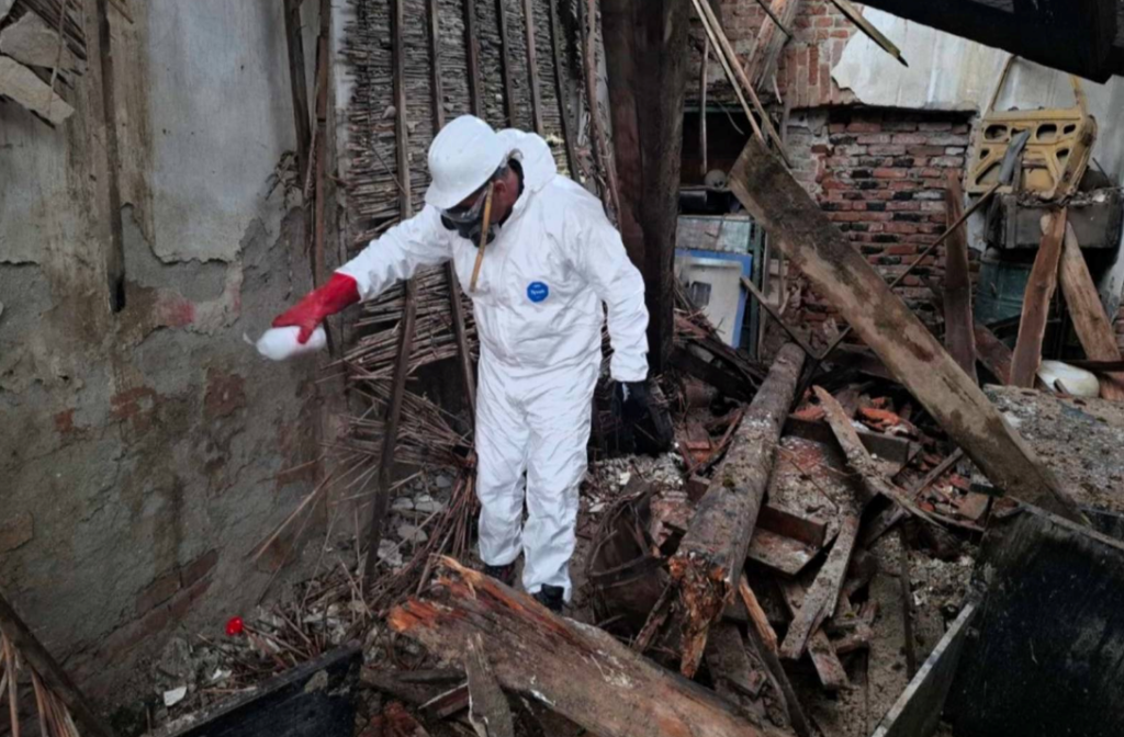 10 тони опасен хемиски отпад со години складиран во руиниран објект на Институтот за јавно здравје