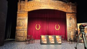 Пронајдена оргиналната театарска завеса од 1926 во Битолскиот театар