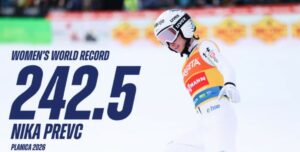 Историја во Планица: Ника Превц го сруши светскиот рекорд! (ВИДЕО)