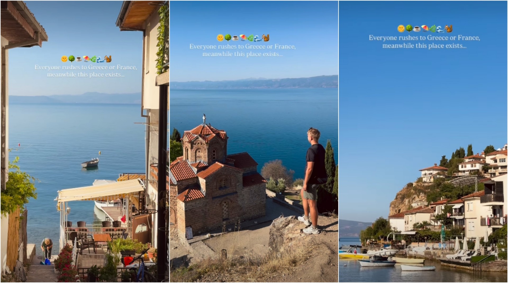 Сите брзаат кон Грција, а не знаат дека постои Охрид: Странец со илјадници следбеници предлага дестинација за мали пари