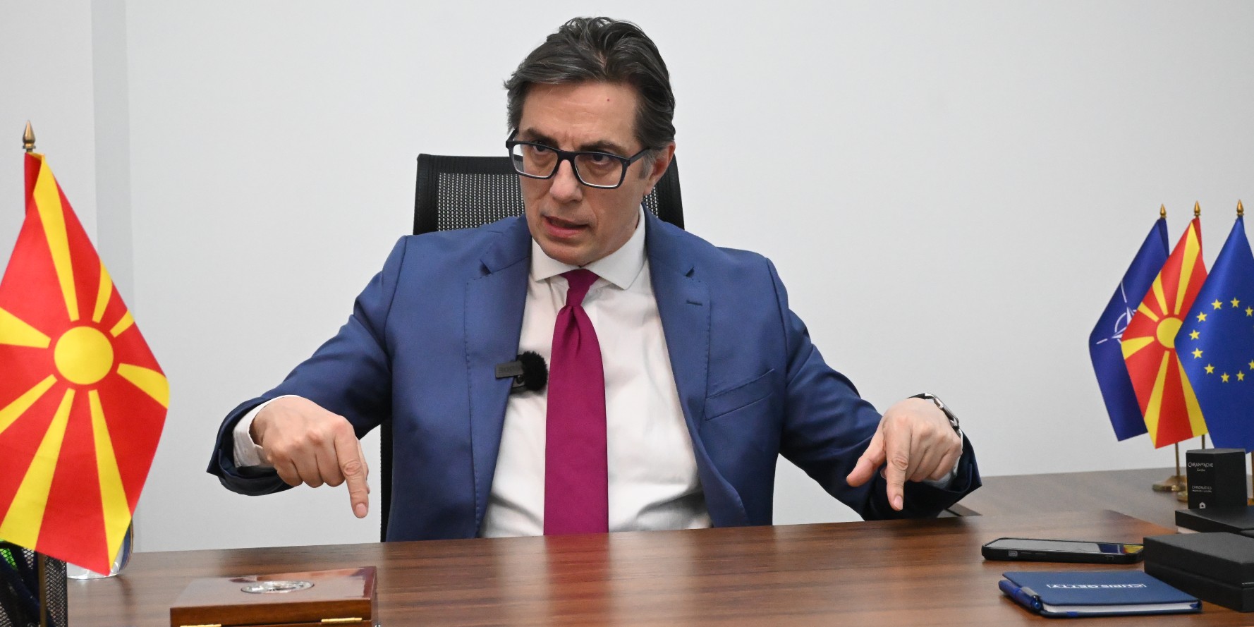 Пендаровски за Призма : Ризично e Македонија слепо да ја следи американската политика